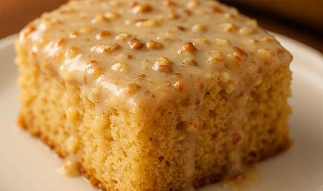 Southern Pecan Praline Sheet Cake Recipe