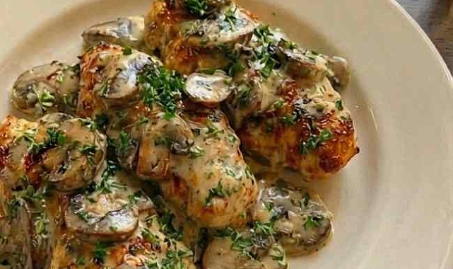 Creamy Mushroom Chicken Recipe