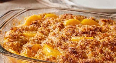 Peach Cobbler Bake Recipe