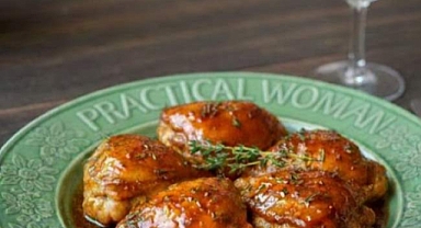 Slow Cooker Honey “Soy” Chicken Thighs Recipe