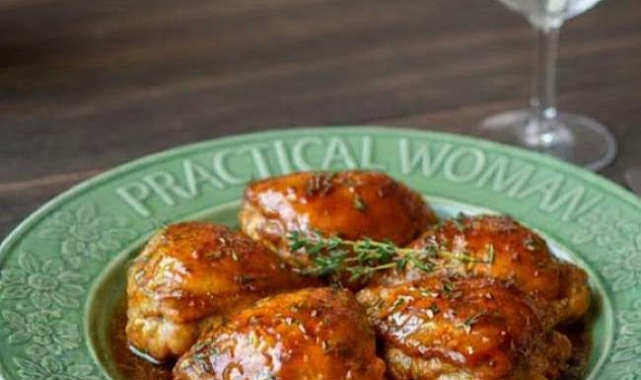 Slow Cooker Honey “Soy” Chicken Thighs Recipe
