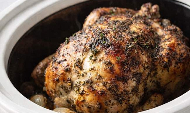 Slow Cooker Rotisserie-Style Chicken Recipe