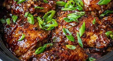 Slow Cooker Teriyaki Chicken Thighs Recipe