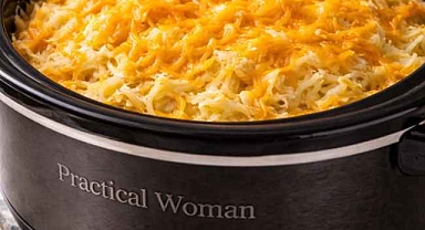 5-Ingredient Slow Cooker Cheesy Hashbrown Casserole Recipe