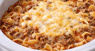 Amish Country Tomato Beef Casserole Recipe