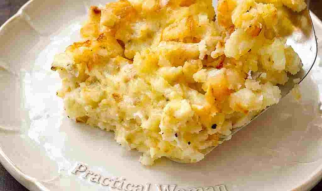 Cheese Potato Onion Casserole Recipe