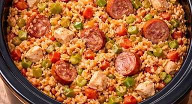 Chicken and Sausage Jambalaya Recipe