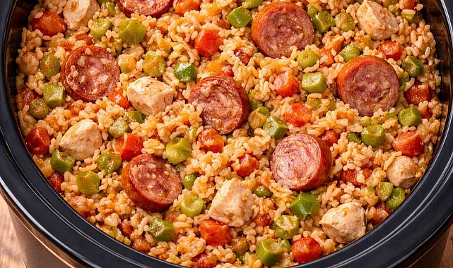 Chicken and Sausage Jambalaya Recipe