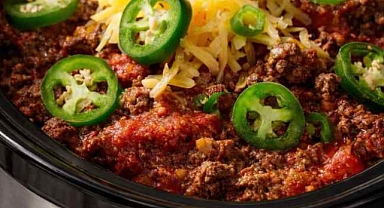Chili Con Queso with Ground Beef Recipe