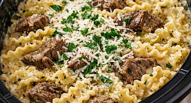 Creamy Pepperoncini Beef Mafalda Recipe