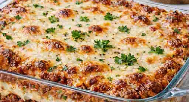 Easy Oven-Baked Beef Lasagna with One Ricotta Mixture Recipe