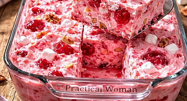 Grandma's Cherry Fluff Frozen Salad Recipe