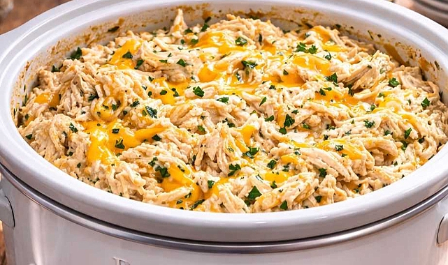 Slow Cooker Cheddar Ranch Chicken Recipe