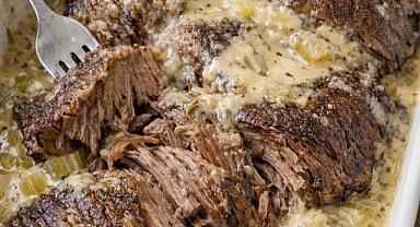 3-Ingredients Celery Soup Pot Roast Recipe