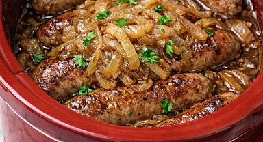 4-Ingredient Bangers and Onions Recipe
