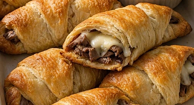 4-Ingredient French Dip Crescent Pockets Recipe