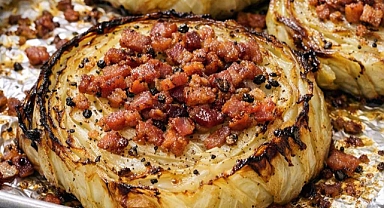 4-Ingredient Roasted Cabbage Steaks Recipe