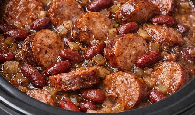 4-Ingredient Sausage and Beans Recipe