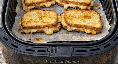 Air Fryer Grilled Cheese Sandwich Recipe