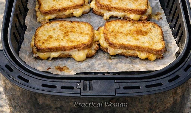 Air Fryer Grilled Cheese Sandwich Recipe