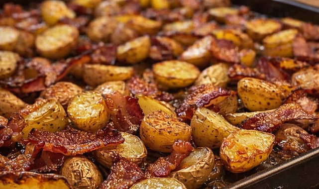 Crispy Potato and Bacon Sheet Pan Recipe