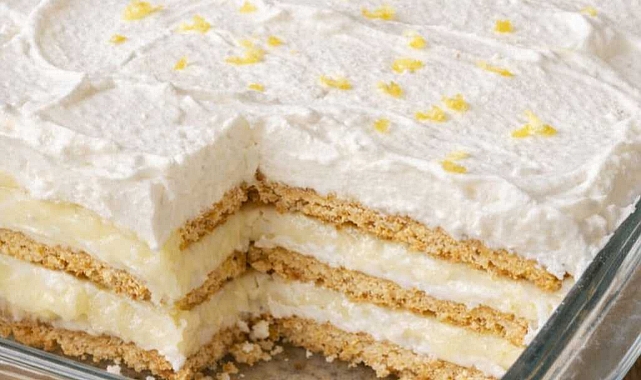 Grandma’s Lemon Icebox Cake Recipe