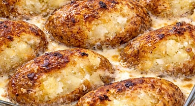Oven Baked 3-Ingredients Buttermilk Baked Potatoes Recipe