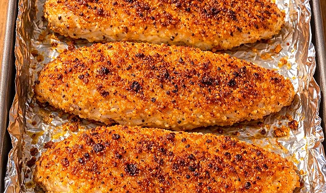 Oven Baked 4-Ingredient Crispy Cornmeal Catfish Recipe