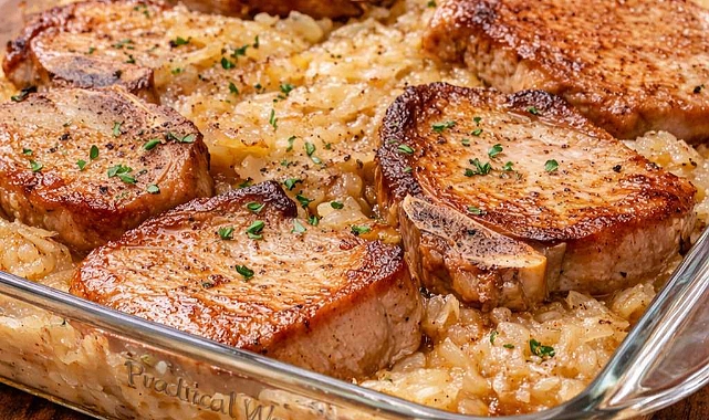 Pork Chop and Sauerkraut Casserole Recipe