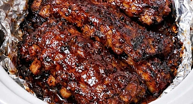 Slow Cooker 3-Ingredient BBQ Pork Ribs Recipe