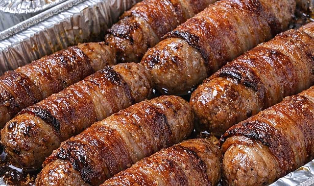 Slow Cooker 4-Ingredient Bacon Wrapped Bangers Recipe