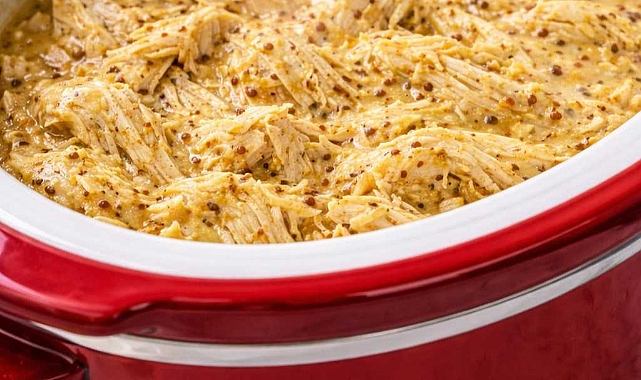 Slow Cooker Creamy Honey Mustard Chicken Recipe