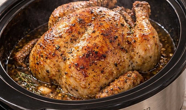 Slow Cooker Whole Chicken Recipe