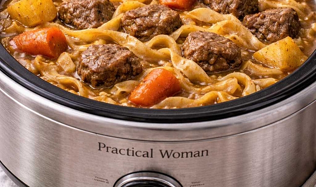 3-Ingredient Beef Stew Noodles Recipe