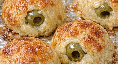 3-Ingredient Cheese Olive Bombs Recipe