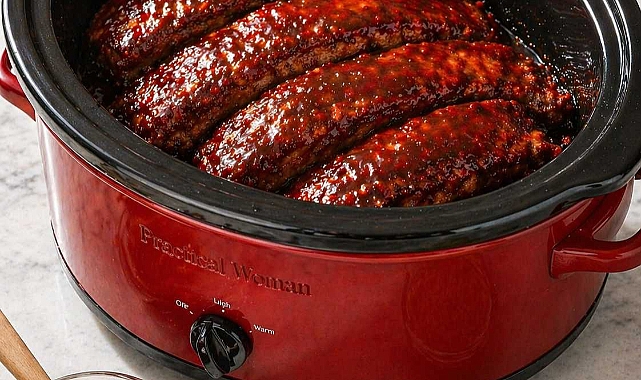 5-Ingredient Slow Cooker Tax Day Ribs Recipe
