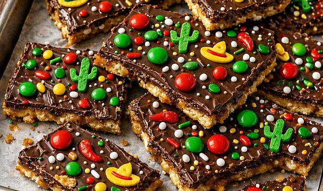 Cinco de Mayo Saltine Toffee Sweet Recipe