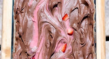 Grandma Jo’s Chocolate Strawberry Freezer Salad Recipe