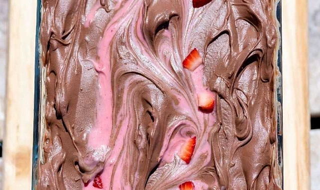 Grandma Jo’s Chocolate Strawberry Freezer Salad Recipe