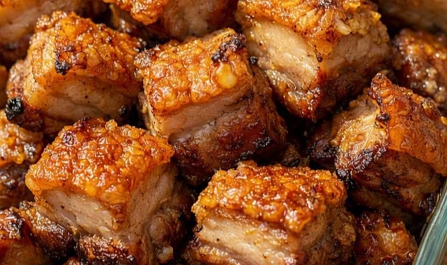 Low Carb 3-Ingredient Pork Bites Recipe