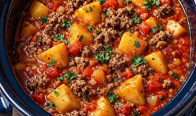 Slow Cooker Amish Poor Man’s Stew Recipe