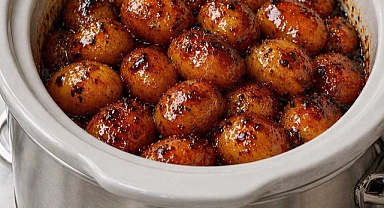 Slow Cooker Brown Sugar Glazed Potatoes Recipe