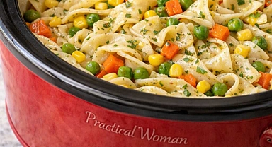 Slow Cooker Mixed Veggie Noodles Recipe