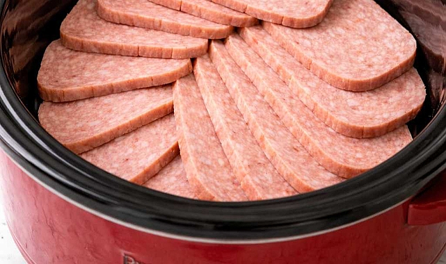 Slow Cooker Pork Luncheon Meat Supper Recipe