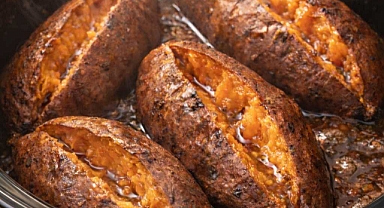 Whole Sweet Potato Earth Day Dessert Recipe