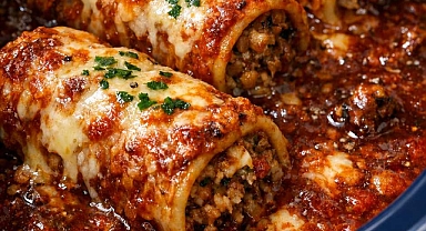 4-Ingredient Slow Cooker Holiday Manicotti Recipe