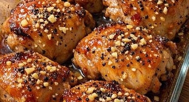 5-Ingredient Mother's Day Vintage Baked Chicken Thighs Recipe
