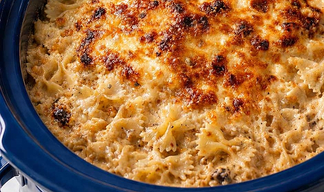 5-Ingredient Slow Cooker Farfalle Comfort Recipe
