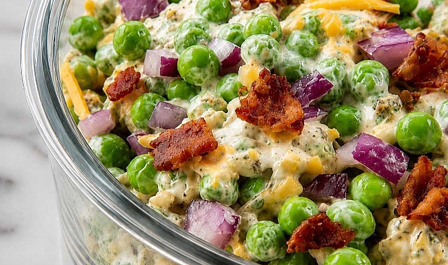 Bacon Pea Salad Recipe