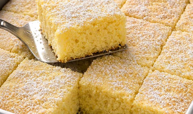 Lemon Sheet Cake with Pudding Mix Recipe